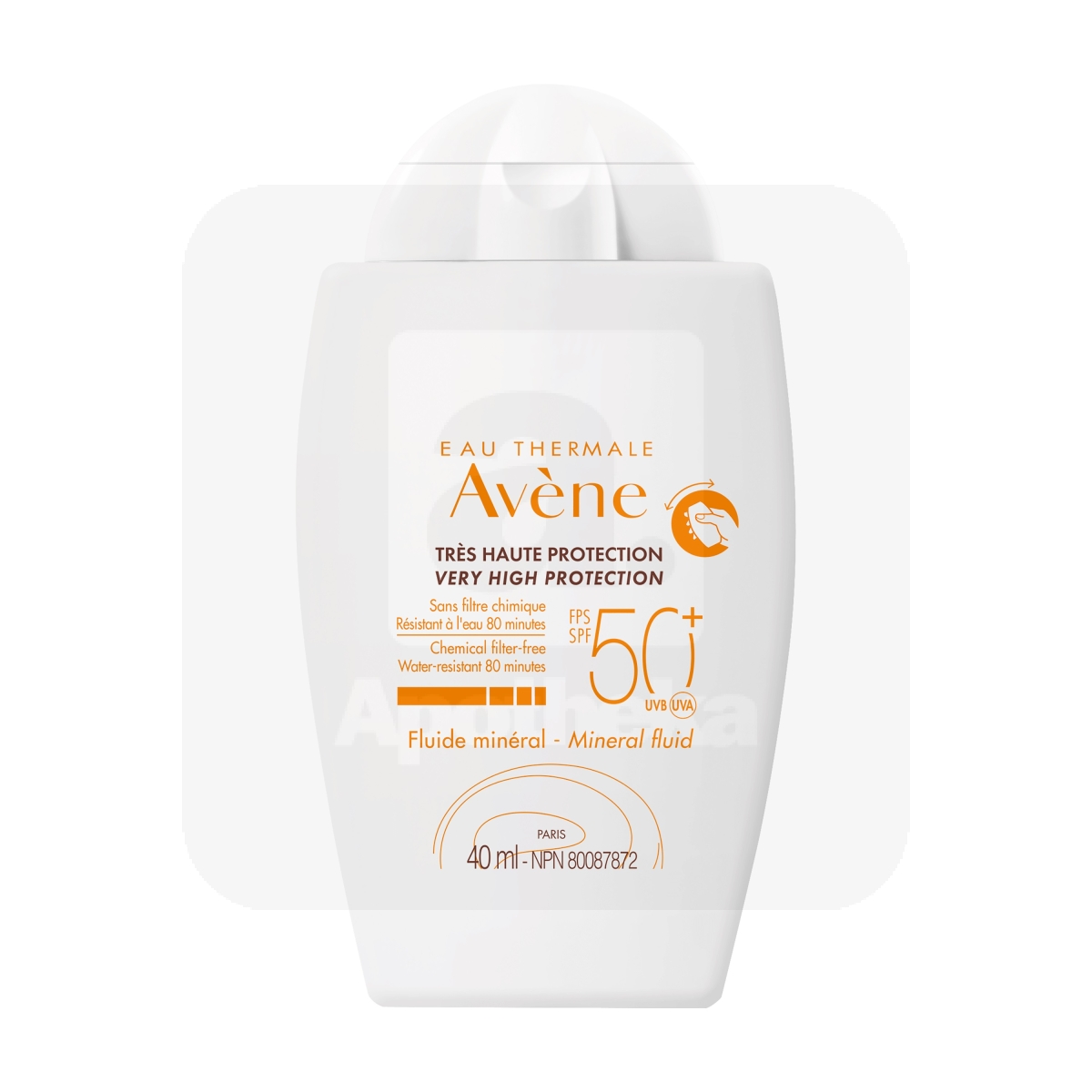 AVENE SUN MINERAALNE PÄIKESEKAITSE SPF50+ 40ML UUS