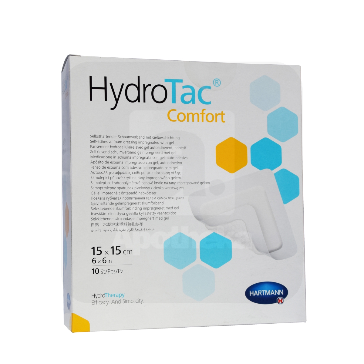 HYDROTAC COMFORT HAAVASIDE 15X15CM N10 - Tootepilt