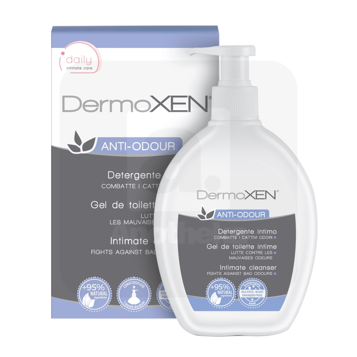 DERMOXEN ANTI ODOUR INTIIMPESUGEEL 200ML - Tootepilt