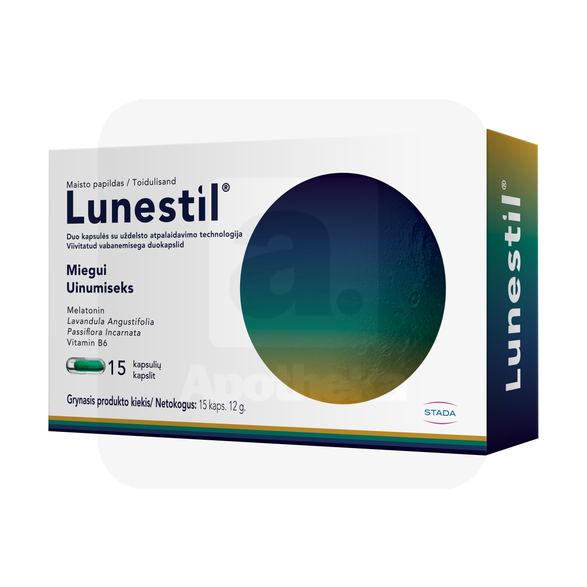 LUNESTIL DUOCAPS N15 - Tootepilt