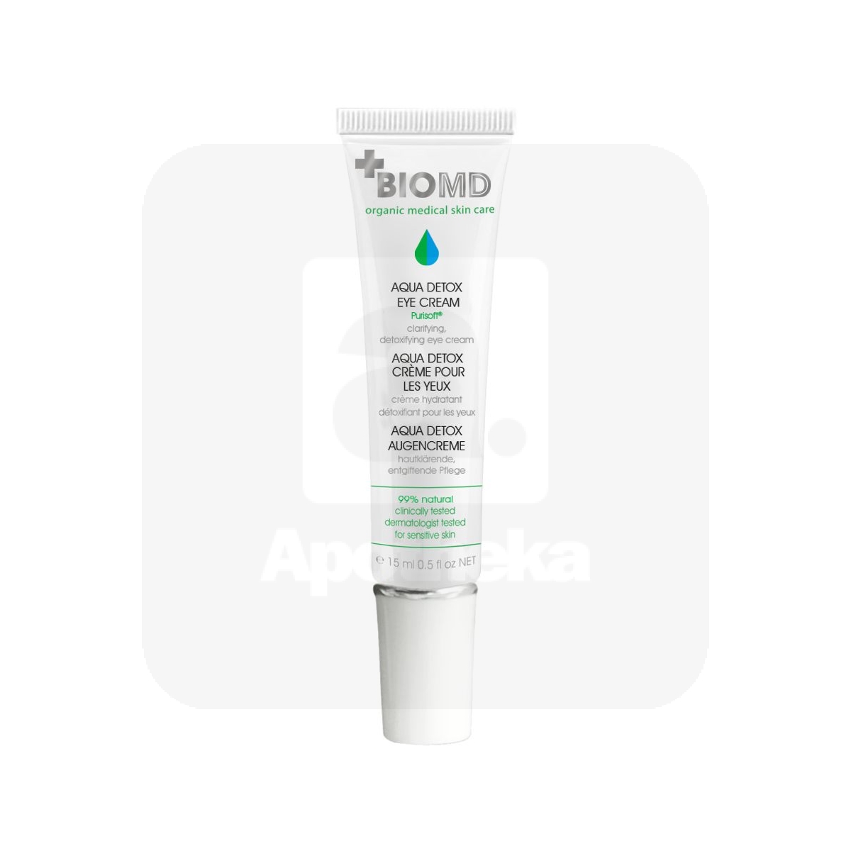 BIOMD AQUA DETOX SILMAKREEM UUENDAV 15ML - Tootepilt