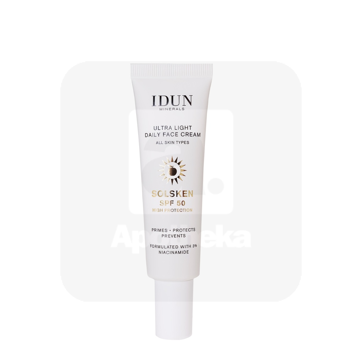 IDUN PÄEVAKREEM SPF50 SOLSKEN 30ML - Tootepilt