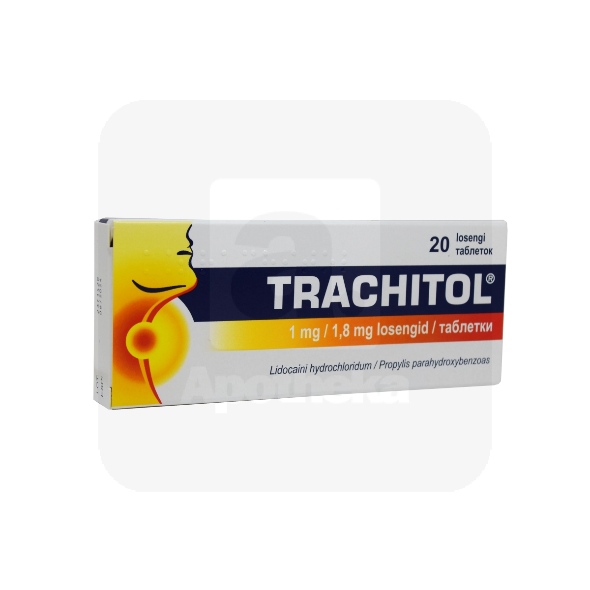 TRACHITOL LOSENG 1MG+1,8MG N20 - Tootepilt