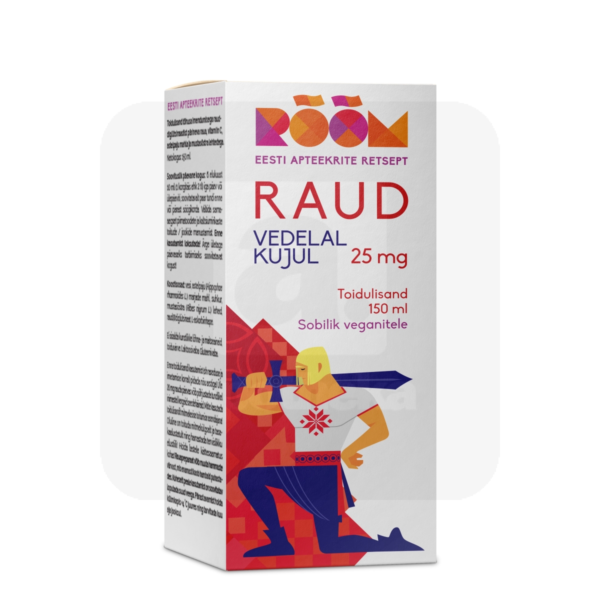 RÕÕM RAUD VEDELAL KUJUL 25MG 150ML - Tootepilt