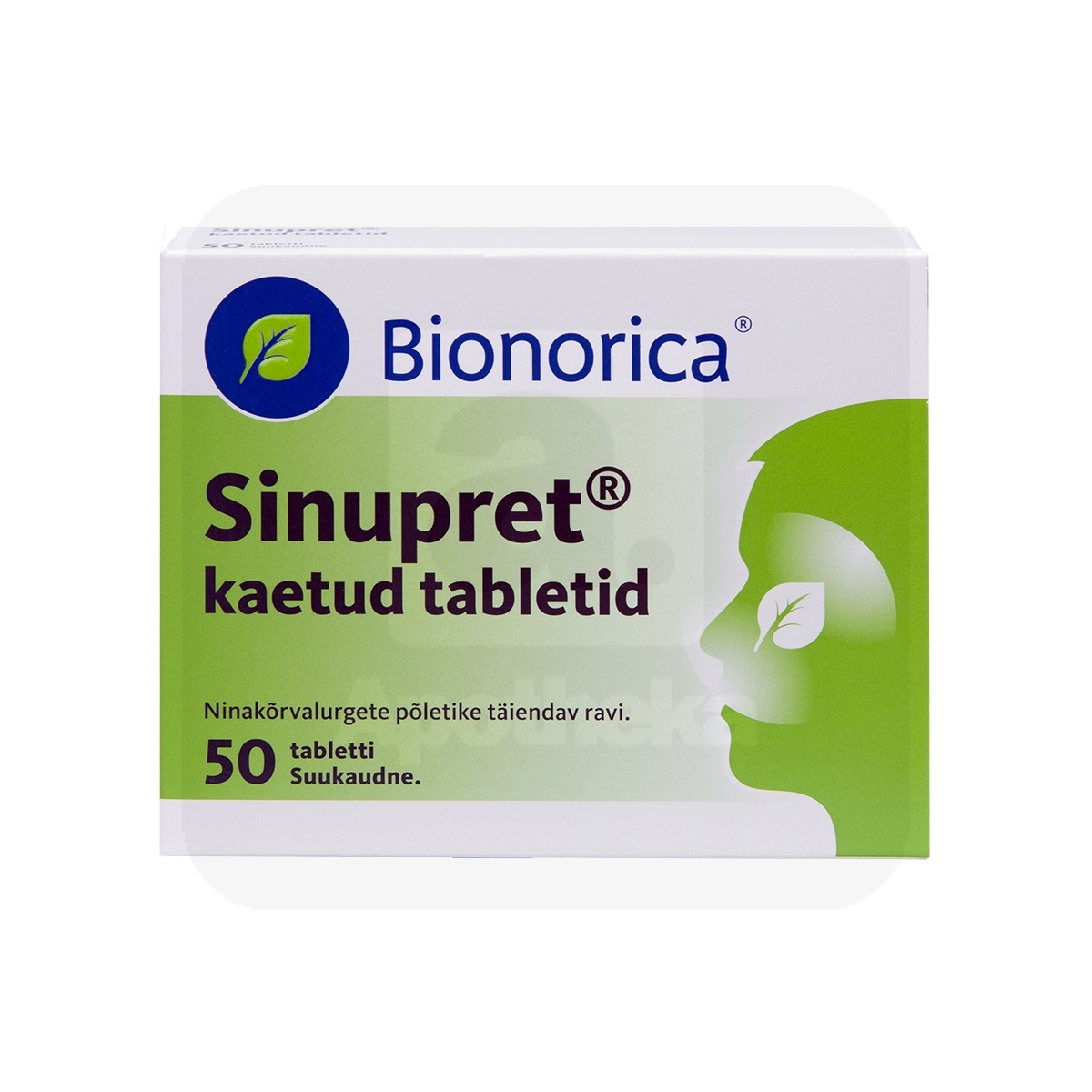 SINUPRET KAETUD TBL 6MG+18MG+18MG+18MG+18MG N50