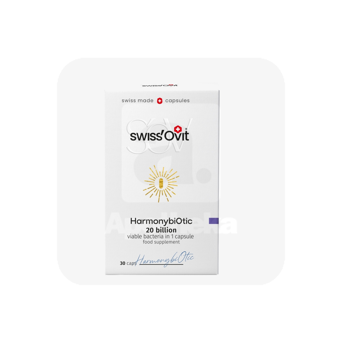 SWISSOVIT HARMONYBIOTIC KAPSLID N30 - Tootepilt