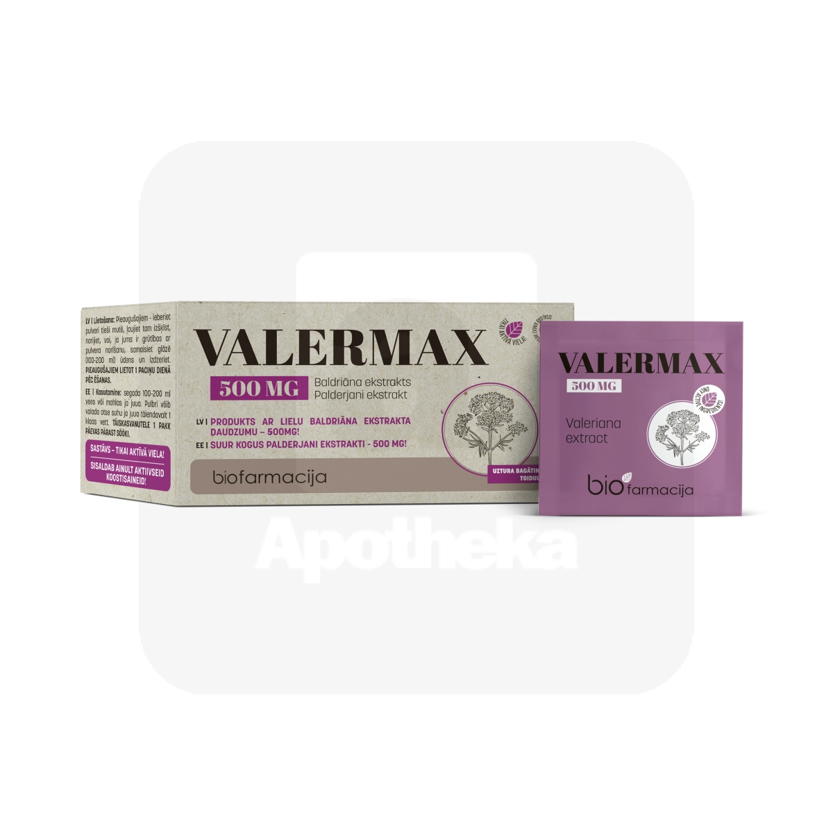 VALERMAX 500MG N28