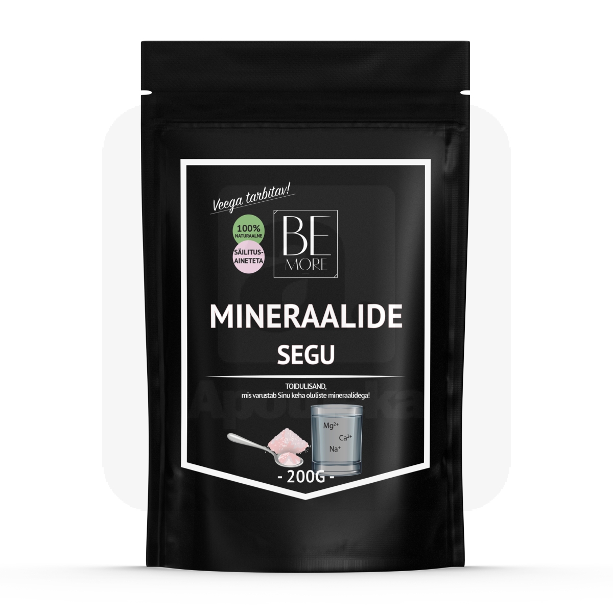 BE MORE MINERAALIDE SEGU PULBER 200G