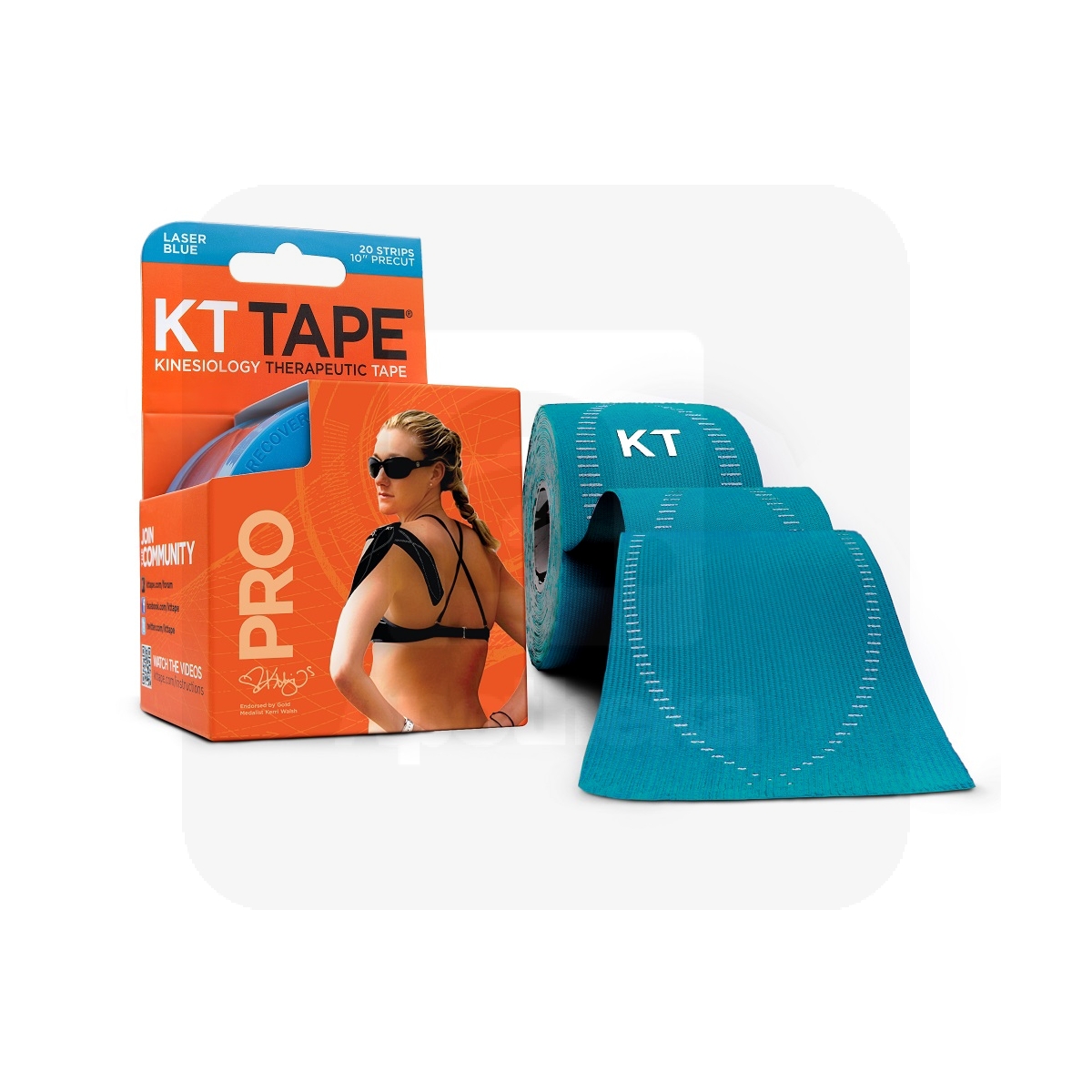 KT TEIP PRO NEON (EELLÕIGATUD 5M, 20 STRIP) HELESININE - Tootepilt