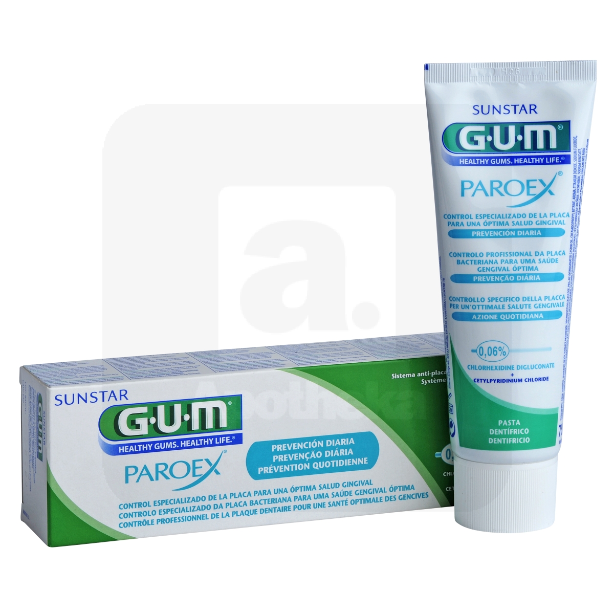 GUM HAMBAPASTA PAROEX 0,06% ALOE VERA 75ML - Tootepilt