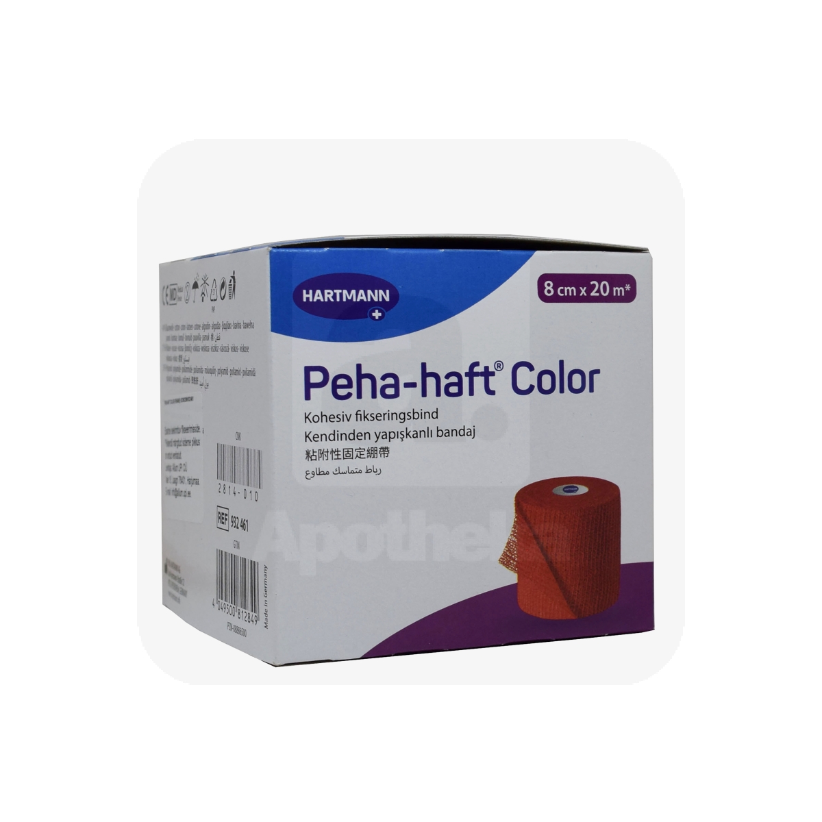 PEHA-HAFT COLOR (PUNANE) 8CMX20M