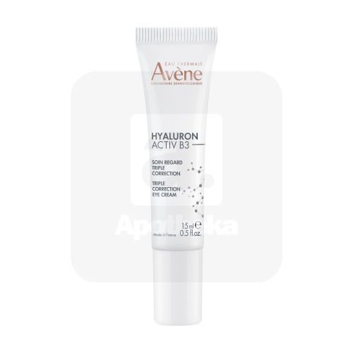 AVENE HYALURON ACTIV B3 SILMAKREEM KOLMEKORDSE TOIMEGA 15ML