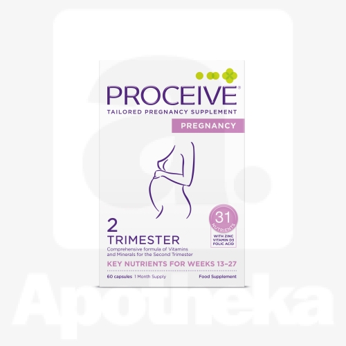 PROCEIVE PREGNANCY TRIMESTER 2 KAPSLID N60