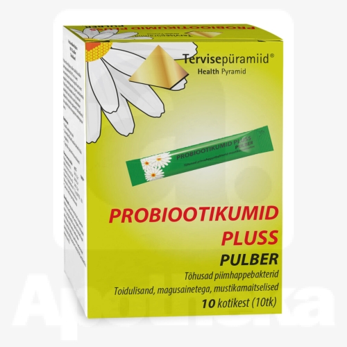 TERVISEPÜRAMIID PROBIOOTIKUMID PLUSS PULBER 1G N10