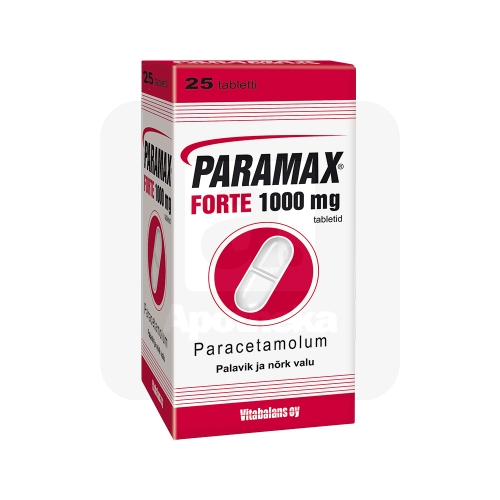 PARAMAX FORTE TBL 1000MG N25