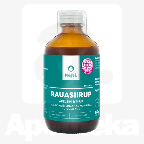 NÕGEL RAUASIIRUP 50MG 250ML