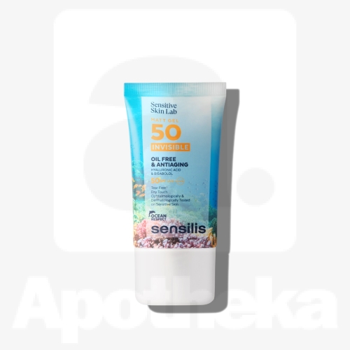 SENSILIS PÄIKESEKAITSEGEEL MATISTAV ÜLIKERGE SPF50+ 40ML