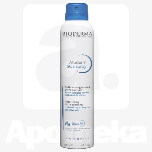 BIODERMA ATODERM SOS SÜGELUSVASTANE SPREI 200ML