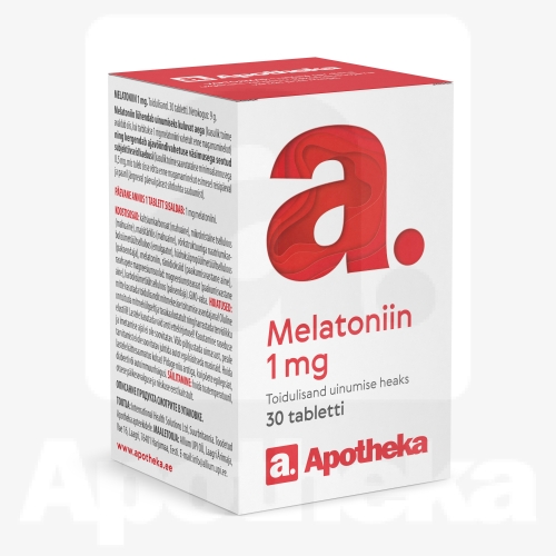 A. MELATONIIN TABLETID 1MG TBL  N30