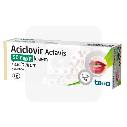 ACICLOVIR ACTAVIS KREEM 50MG/G 5G