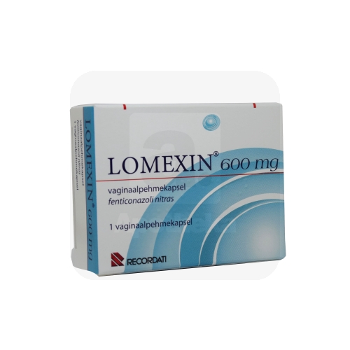 LOMEXIN VAGINAALPEHMEKAPSEL 600MG N1 (TML)