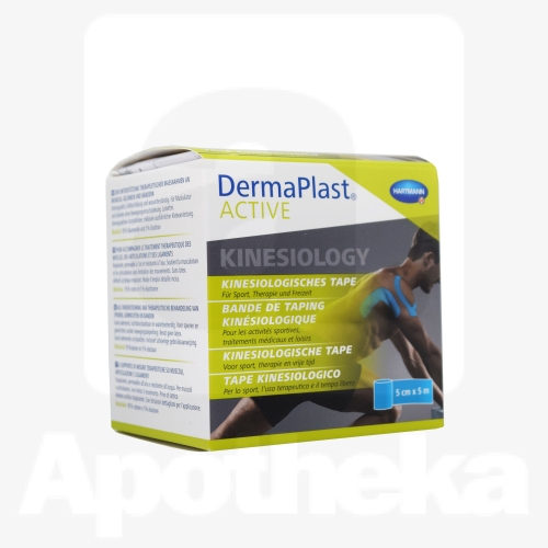 DERMAPLAST ACTIVE KINESIOTEIP 5CMX5M SININE