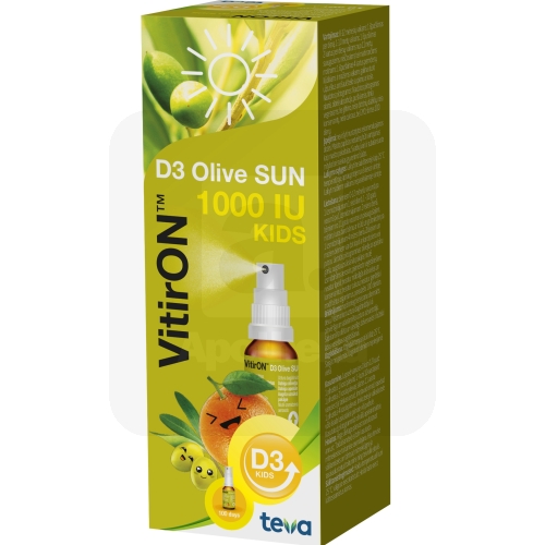 VITIRON D3 OLIVE SUN SPREI 1000IU 10ML