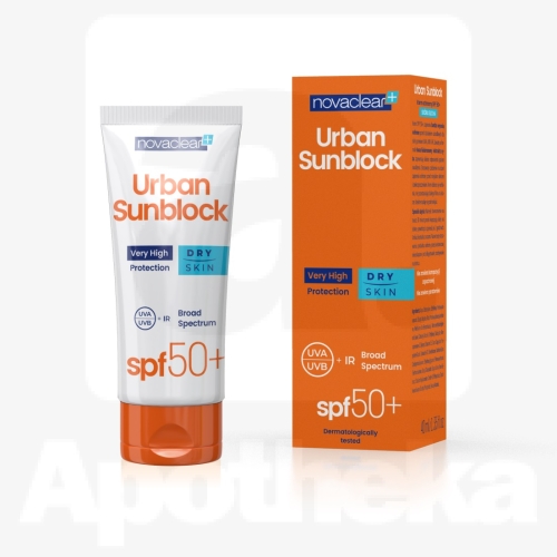 NOVACLEAR PÄIKESEKAITSE URBAN SPF50+, KUIV NAHK 40ML