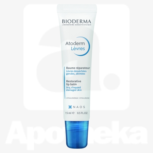 BIODERMA ATODERM HUULEPALSAM 15ML