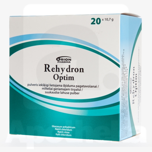 REHYDRON OPTIM SUUKAUDSE LAHUSE PULBER 10,7G N20