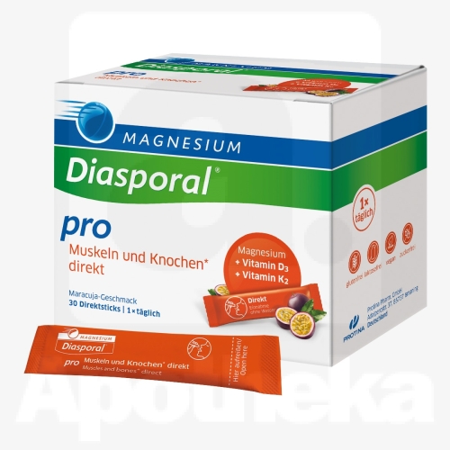 MAGNESIUM DIASPORAL PRO LIHASTELE JA LUUDELE DIREKT PLV N30