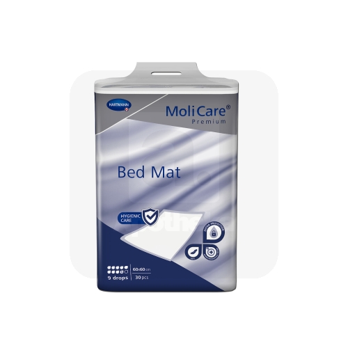 MOLICARE BED MAT 9 TILKA 60X60CM N30