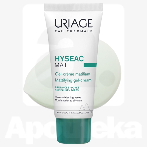 URIAGE HYSEAC MAT EMULSIOON RASUSELE NAHALE 40ML