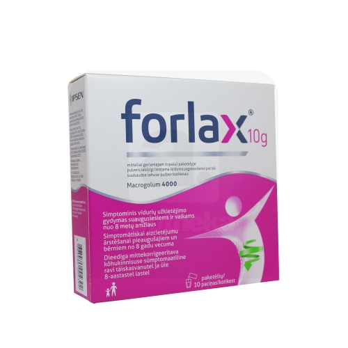 FORLAX SUUKAUDSE LAHUSE PULBER 10G N10