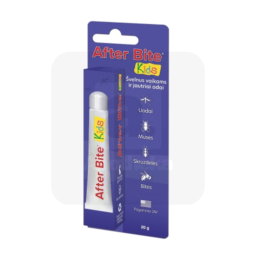 AFTER BITE KIDS PUTUKAHAMMUSTUST LEEVENDAV KREEM 20G