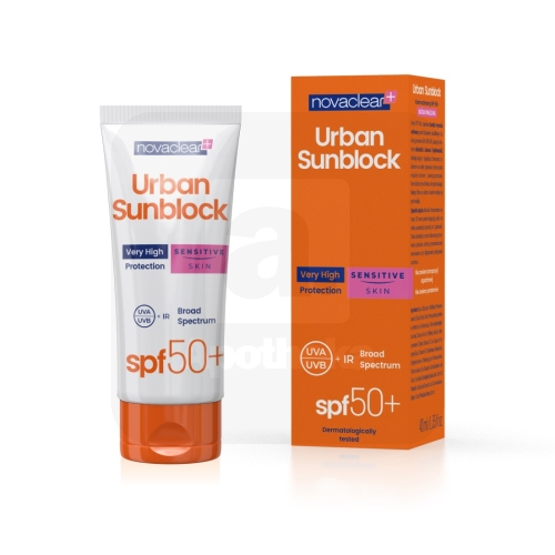 NOVACLEAR PÄIKESEKAITSE URBAN SPF50+, TUNDLIK NAHK 40ML