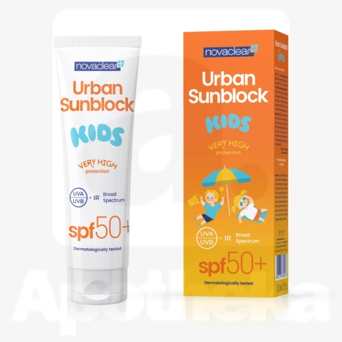 NOVACLEAR PÄIKESEKAITSE URBAN LASTE SPF50+ 125ML