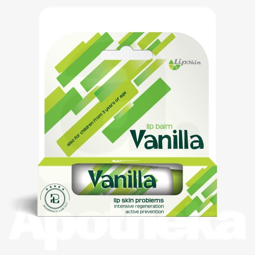 LIPSKIN VANILLA HUULEPALSAM 8G