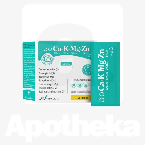 BIO CA+K+MG+ZN+VITAMIIN D3 PULBER N28