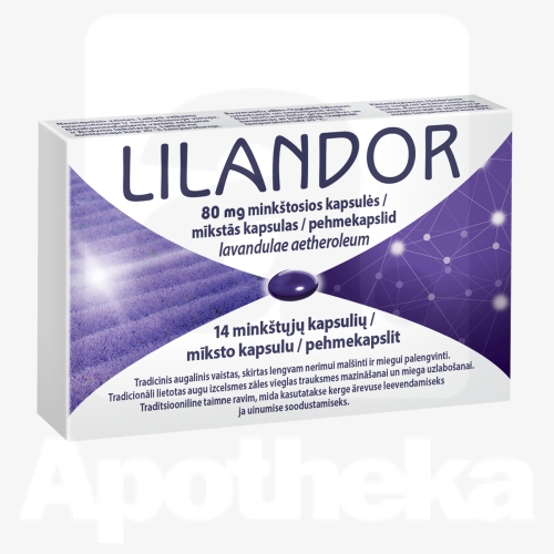 LILANDOR PEHMEKAPSEL 80MG N14