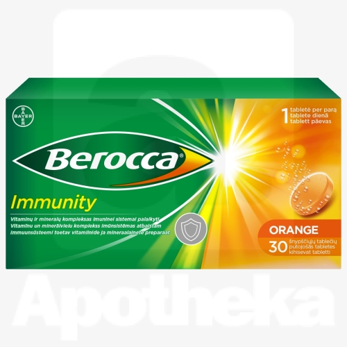 BEROCCA IMMUNITY KIHISEVAD TABLETID N30