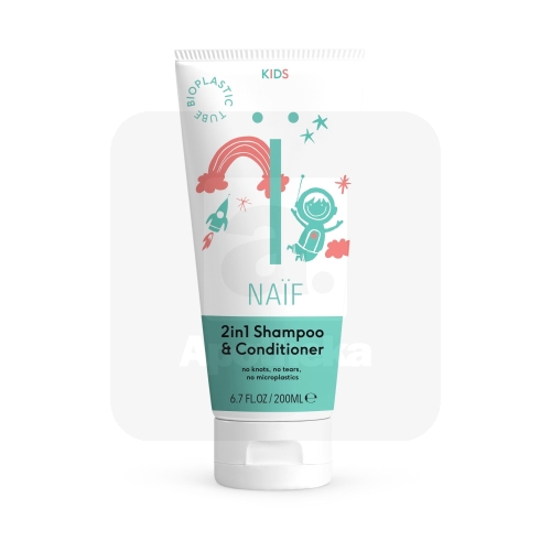 NAIF SHAMPOON-PALSAM LASTELE 200ML