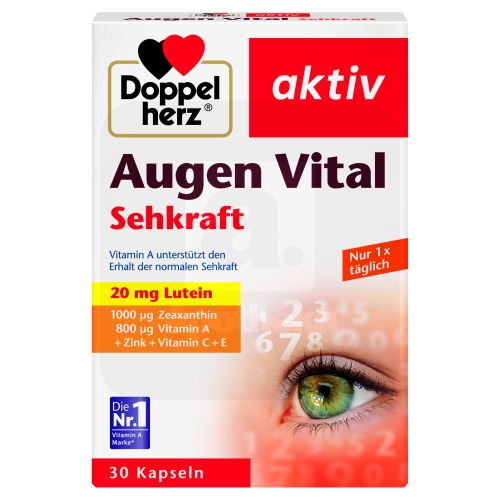 DOPPELHERZ AKTIV AUGEN VITAL KAPSLID  N30