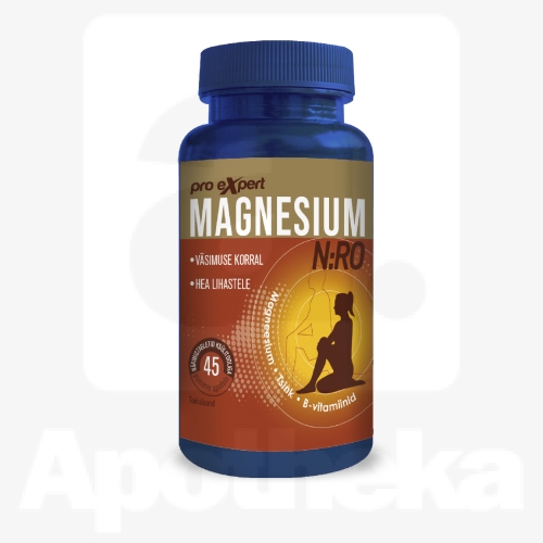 MAGNESIUM PRO EXPERT N:RO NÄRIMISTBL APELSINI N45