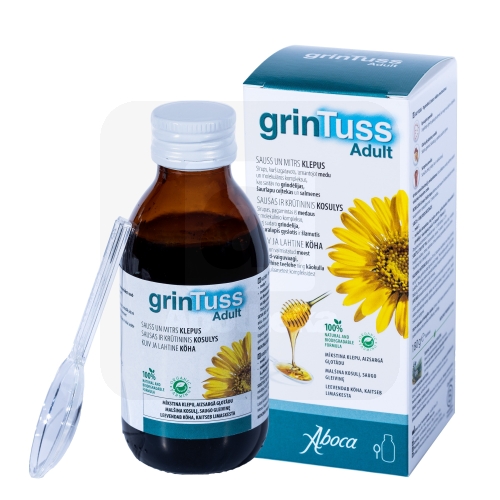 GRINTUSS ADULT SIIRUP 180G