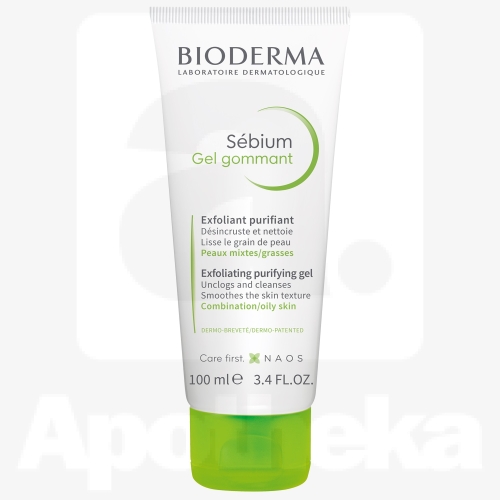 BIODERMA SEBIUM NÄOGEEL KOORIV 100ML