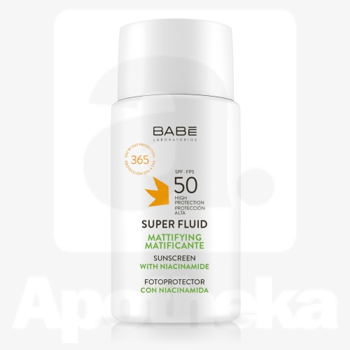 BABE SUPER FLUID EMULSIOON NÄOLE MATISTAV SPF50 50ML