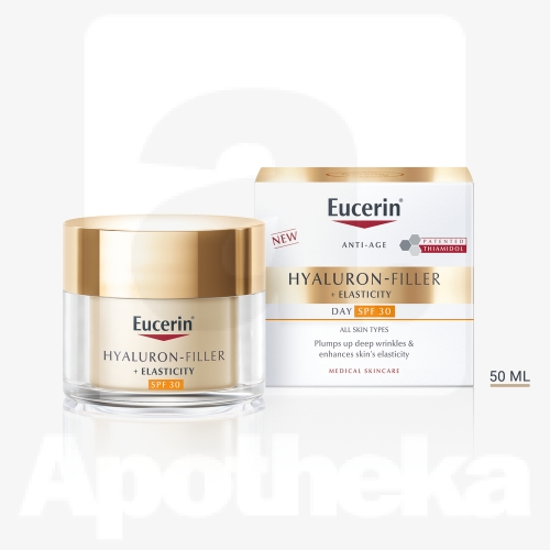 EUCERIN HYALURON FILLER+ELASTICITY PÄEVAKREEM SPF30 50ML