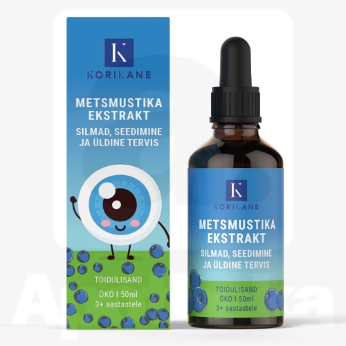 KORILANE METSMUSTIKA EKSTRAKT LASTELE 50ML