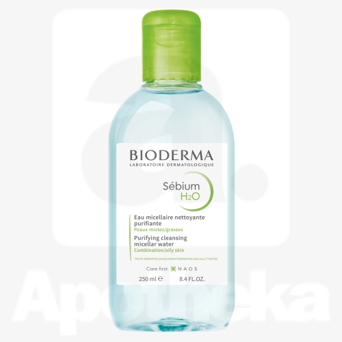 BIODERMA SEBIUM H2O MITSELLAARVESI SEGANAHALE 250ML